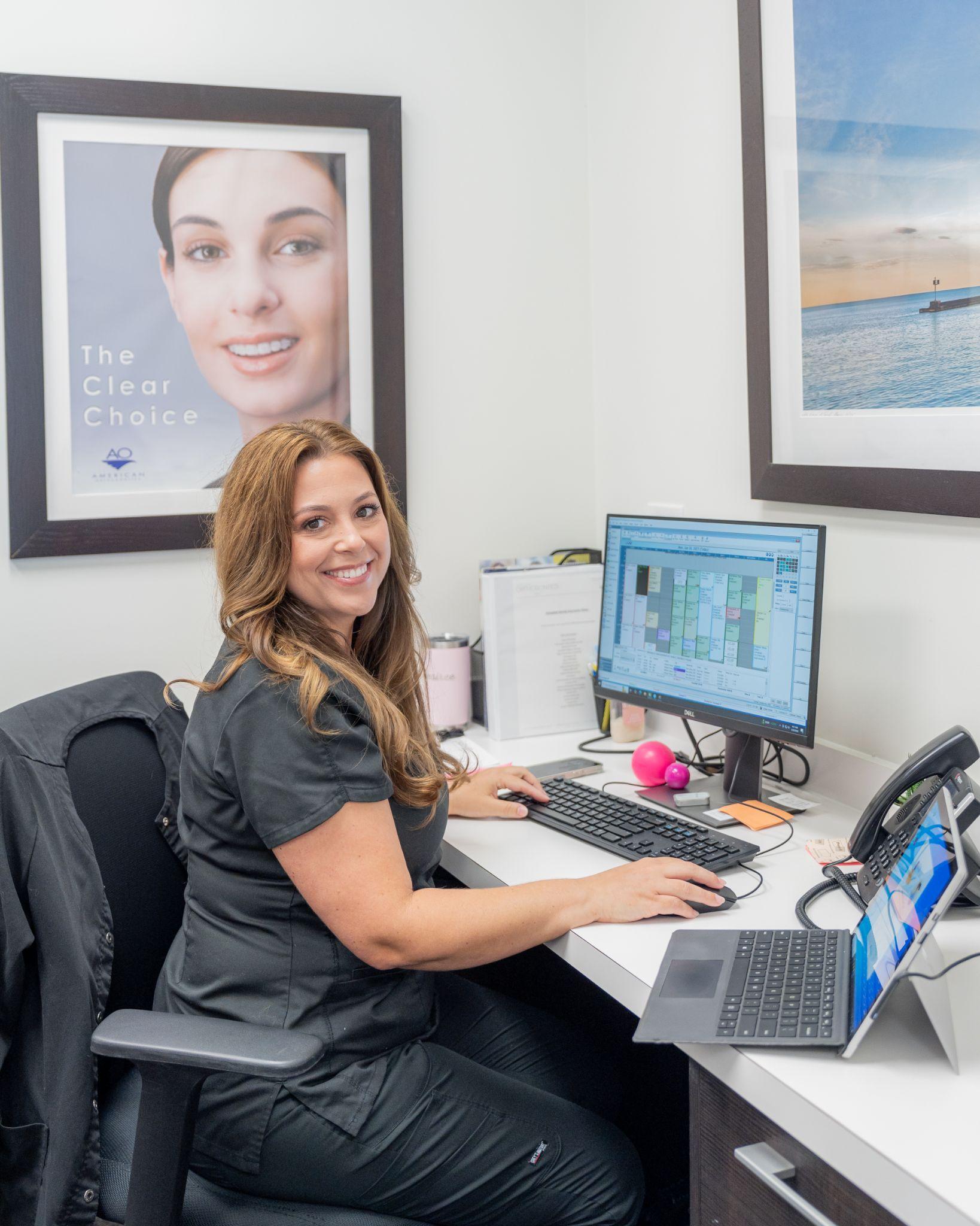 receptionist at Oakbrook Orthodontics